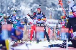 11.01.2024, Ruhpolding, Germany (GER): Philipp Nawrath (GER) - IBU World Cup Biathlon, relay men, Ruhpolding (GER). www.nordicfocus.com. © Thibaut/NordicFocus. Every downloaded picture is fee-liable.