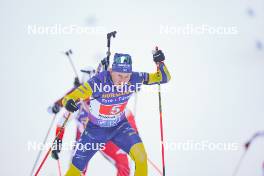 11.01.2024, Ruhpolding, Germany (GER): Emil Nykvist (SWE) - IBU World Cup Biathlon, relay men, Ruhpolding (GER). www.nordicfocus.com. © Thibaut/NordicFocus. Every downloaded picture is fee-liable.