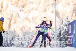 11.01.2024, Ruhpolding, Germany (GER): Fabien Claude (FRA) - IBU World Cup Biathlon, relay men, Ruhpolding (GER). www.nordicfocus.com. © Thibaut/NordicFocus. Every downloaded picture is fee-liable.