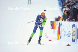 11.01.2024, Ruhpolding, Germany (GER): Jakov Fak (SLO) - IBU World Cup Biathlon, relay men, Ruhpolding (GER). www.nordicfocus.com. © Thibaut/NordicFocus. Every downloaded picture is fee-liable.