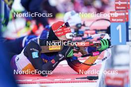 11.01.2024, Ruhpolding, Germany (GER): Benedikt Doll (GER) - IBU World Cup Biathlon, relay men, Ruhpolding (GER). www.nordicfocus.com. © Thibaut/NordicFocus. Every downloaded picture is fee-liable.