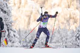 11.01.2024, Ruhpolding, Germany (GER): Lukas Hofer (ITA) - IBU World Cup Biathlon, relay men, Ruhpolding (GER). www.nordicfocus.com. © Thibaut/NordicFocus. Every downloaded picture is fee-liable.