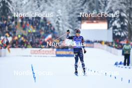 11.01.2024, Ruhpolding, Germany (GER): Vetle Sjaastad Christiansen (NOR) - IBU World Cup Biathlon, relay men, Ruhpolding (GER). www.nordicfocus.com. © Manzoni/NordicFocus. Every downloaded picture is fee-liable.