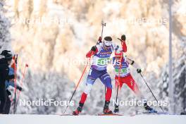 11.01.2024, Ruhpolding, Germany (GER): Jonas Marecek (CZE) - IBU World Cup Biathlon, relay men, Ruhpolding (GER). www.nordicfocus.com. © Thibaut/NordicFocus. Every downloaded picture is fee-liable.
