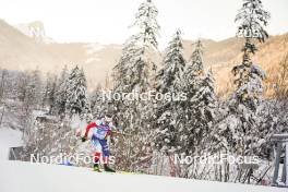 11.01.2024, Ruhpolding, Germany (GER): Vitezslav Hornig (CZE) - IBU World Cup Biathlon, relay men, Ruhpolding (GER). www.nordicfocus.com. © Thibaut/NordicFocus. Every downloaded picture is fee-liable.