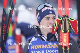 11.01.2024, Ruhpolding, Germany (GER): Didier Bionaz (ITA) - IBU World Cup Biathlon, relay men, Ruhpolding (GER). www.nordicfocus.com. © Thibaut/NordicFocus. Every downloaded picture is fee-liable.