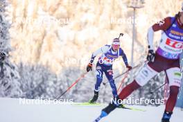 11.01.2024, Ruhpolding, Germany (GER): Arttu Heikkinen (FIN) - IBU World Cup Biathlon, relay men, Ruhpolding (GER). www.nordicfocus.com. © Thibaut/NordicFocus. Every downloaded picture is fee-liable.