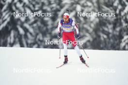 11.01.2024, Ruhpolding, Germany (GER): Aleksandr Starodubets (KOR) - IBU World Cup Biathlon, relay men, Ruhpolding (GER). www.nordicfocus.com. © Thibaut/NordicFocus. Every downloaded picture is fee-liable.