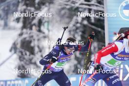 11.01.2024, Ruhpolding, Germany (GER): Didier Bionaz (ITA) - IBU World Cup Biathlon, relay men, Ruhpolding (GER). www.nordicfocus.com. © Thibaut/NordicFocus. Every downloaded picture is fee-liable.