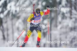 11.01.2024, Ruhpolding, Germany (GER): Florent Claude (BEL) - IBU World Cup Biathlon, relay men, Ruhpolding (GER). www.nordicfocus.com. © Thibaut/NordicFocus. Every downloaded picture is fee-liable.