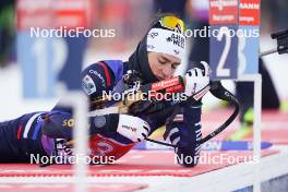 11.01.2024, Ruhpolding, Germany (GER): Eric Perrot (FRA) - IBU World Cup Biathlon, relay men, Ruhpolding (GER). www.nordicfocus.com. © Thibaut/NordicFocus. Every downloaded picture is fee-liable.