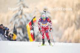 11.01.2024, Ruhpolding, Germany (GER): Felix Leitner (AUT) - IBU World Cup Biathlon, relay men, Ruhpolding (GER). www.nordicfocus.com. © Thibaut/NordicFocus. Every downloaded picture is fee-liable.