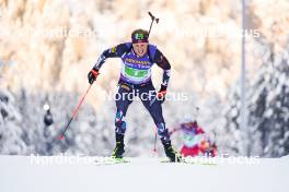 11.01.2024, Ruhpolding, Germany (GER): Johannes Dale-Skjevdal (NOR) - IBU World Cup Biathlon, relay men, Ruhpolding (GER). www.nordicfocus.com. © Thibaut/NordicFocus. Every downloaded picture is fee-liable.