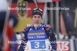 11.01.2024, Ruhpolding, Germany (GER): Quentin Fillon Maillet (FRA) - IBU World Cup Biathlon, relay men, Ruhpolding (GER). www.nordicfocus.com. © Thibaut/NordicFocus. Every downloaded picture is fee-liable.