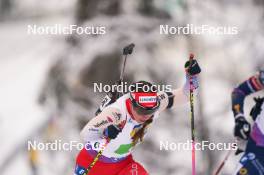10.01.2024, Ruhpolding, Germany (GER): Lena Haecki-Gross (SUI) - IBU World Cup Biathlon, relay women, Ruhpolding (GER). www.nordicfocus.com. © Thibaut/NordicFocus. Every downloaded picture is fee-liable.