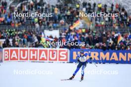 10.01.2024, Ruhpolding, Germany (GER): Anastasiya Merkushyna (UKR) - IBU World Cup Biathlon, relay women, Ruhpolding (GER). www.nordicfocus.com. © Manzoni/NordicFocus. Every downloaded picture is fee-liable.
