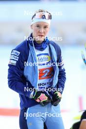 10.01.2024, Ruhpolding, Germany (GER): Suvi Minkkinen (FIN) - IBU World Cup Biathlon, relay women, Ruhpolding (GER). www.nordicfocus.com. © Manzoni/NordicFocus. Every downloaded picture is fee-liable.