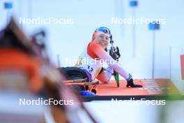 10.01.2024, Ruhpolding, Germany (GER): Nadia Moser (CAN) - IBU World Cup Biathlon, relay women, Ruhpolding (GER). www.nordicfocus.com. © Manzoni/NordicFocus. Every downloaded picture is fee-liable.