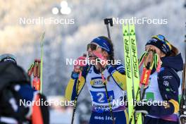 10.01.2024, Ruhpolding, Germany (GER): Elvira Oeberg (SWE) - IBU World Cup Biathlon, relay women, Ruhpolding (GER). www.nordicfocus.com. © Manzoni/NordicFocus. Every downloaded picture is fee-liable.