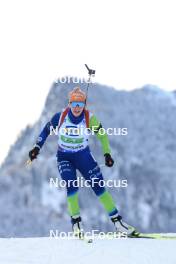 10.01.2024, Ruhpolding, Germany (GER): Polona Klemencic (SLO) - IBU World Cup Biathlon, relay women, Ruhpolding (GER). www.nordicfocus.com. © Manzoni/NordicFocus. Every downloaded picture is fee-liable.