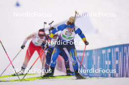 10.01.2024, Ruhpolding, Germany (GER): Yuliia Dzhima (UKR) - IBU World Cup Biathlon, relay women, Ruhpolding (GER). www.nordicfocus.com. © Thibaut/NordicFocus. Every downloaded picture is fee-liable.
