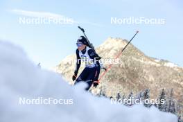 10.01.2024, Ruhpolding, Germany (GER): Rebecca Passler (ITA) - IBU World Cup Biathlon, relay women, Ruhpolding (GER). www.nordicfocus.com. © Manzoni/NordicFocus. Every downloaded picture is fee-liable.