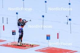 10.01.2024, Ruhpolding, Germany (GER): Janina Hettich-Walz (GER) - IBU World Cup Biathlon, relay women, Ruhpolding (GER). www.nordicfocus.com. © Manzoni/NordicFocus. Every downloaded picture is fee-liable.