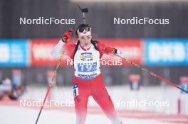 10.01.2024, Ruhpolding, Germany (GER): Emily Dickson (CAN) - IBU World Cup Biathlon, relay women, Ruhpolding (GER). www.nordicfocus.com. © Thibaut/NordicFocus. Every downloaded picture is fee-liable.