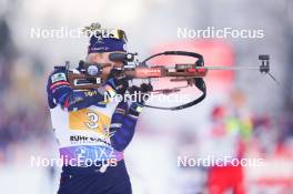 10.01.2024, Ruhpolding, Germany (GER): Sophie Chauveau (FRA) - IBU World Cup Biathlon, relay women, Ruhpolding (GER). www.nordicfocus.com. © Thibaut/NordicFocus. Every downloaded picture is fee-liable.