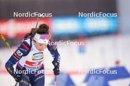 10.01.2024, Ruhpolding, Germany (GER): Lou Jeanmonnot (FRA) - IBU World Cup Biathlon, relay women, Ruhpolding (GER). www.nordicfocus.com. © Thibaut/NordicFocus. Every downloaded picture is fee-liable.