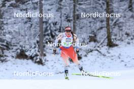 10.01.2024, Ruhpolding, Germany (GER): Lena Haecki-Gross (SUI) - IBU World Cup Biathlon, relay women, Ruhpolding (GER). www.nordicfocus.com. © Manzoni/NordicFocus. Every downloaded picture is fee-liable.