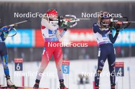 10.01.2024, Ruhpolding, Germany (GER): Amy Baserga (SUI) - IBU World Cup Biathlon, relay women, Ruhpolding (GER). www.nordicfocus.com. © Thibaut/NordicFocus. Every downloaded picture is fee-liable.