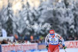10.01.2024, Ruhpolding, Germany (GER): Amy Baserga (SUI) - IBU World Cup Biathlon, relay women, Ruhpolding (GER). www.nordicfocus.com. © Manzoni/NordicFocus. Every downloaded picture is fee-liable.