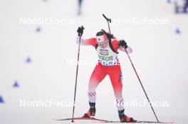 10.01.2024, Ruhpolding, Germany (GER): Benita Peiffer (CAN) - IBU World Cup Biathlon, relay women, Ruhpolding (GER). www.nordicfocus.com. © Thibaut/NordicFocus. Every downloaded picture is fee-liable.