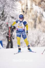 10.01.2024, Ruhpolding, Germany (GER): Mona Brorsson (SWE) - IBU World Cup Biathlon, relay women, Ruhpolding (GER). www.nordicfocus.com. © Thibaut/NordicFocus. Every downloaded picture is fee-liable.