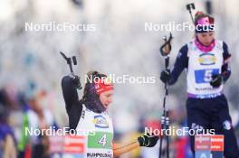 10.01.2024, Ruhpolding, Germany (GER): Sophia Schneider (GER) - IBU World Cup Biathlon, relay women, Ruhpolding (GER). www.nordicfocus.com. © Thibaut/NordicFocus. Every downloaded picture is fee-liable.