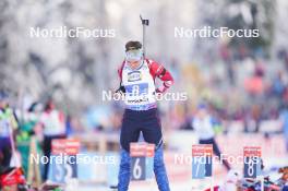 10.01.2024, Ruhpolding, Germany (GER): Dunja Zdouc (AUT) - IBU World Cup Biathlon, relay women, Ruhpolding (GER). www.nordicfocus.com. © Thibaut/NordicFocus. Every downloaded picture is fee-liable.