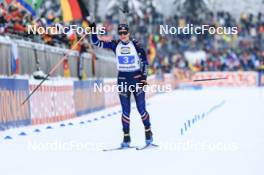10.01.2024, Ruhpolding, Germany (GER): Julia Simon (FRA) - IBU World Cup Biathlon, relay women, Ruhpolding (GER). www.nordicfocus.com. © Manzoni/NordicFocus. Every downloaded picture is fee-liable.