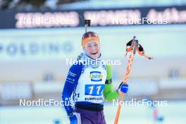 10.01.2024, Ruhpolding, Germany (GER): Anamarija Lampic (SLO) - IBU World Cup Biathlon, relay women, Ruhpolding (GER). www.nordicfocus.com. © Manzoni/NordicFocus. Every downloaded picture is fee-liable.