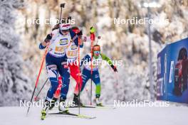 10.01.2024, Ruhpolding, Germany (GER): Noora Kaisa Keranen (FIN) - IBU World Cup Biathlon, relay women, Ruhpolding (GER). www.nordicfocus.com. © Thibaut/NordicFocus. Every downloaded picture is fee-liable.