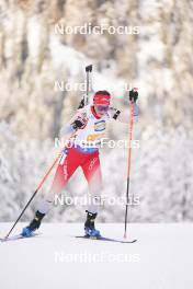 10.01.2024, Ruhpolding, Germany (GER): Aita Gasparin (SUI) - IBU World Cup Biathlon, relay women, Ruhpolding (GER). www.nordicfocus.com. © Thibaut/NordicFocus. Every downloaded picture is fee-liable.