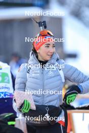 10.01.2024, Ruhpolding, Germany (GER): Aita Gasparin (SUI) - IBU World Cup Biathlon, relay women, Ruhpolding (GER). www.nordicfocus.com. © Manzoni/NordicFocus. Every downloaded picture is fee-liable.