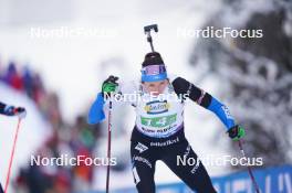 10.01.2024, Ruhpolding, Germany (GER): Tuuli Tomingas (EST) - IBU World Cup Biathlon, relay women, Ruhpolding (GER). www.nordicfocus.com. © Thibaut/NordicFocus. Every downloaded picture is fee-liable.