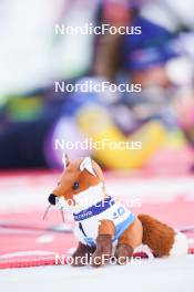 10.01.2024, Ruhpolding, Germany (GER): Event Feature: Ruhpolding mascot - IBU World Cup Biathlon, relay women, Ruhpolding (GER). www.nordicfocus.com. © Thibaut/NordicFocus. Every downloaded picture is fee-liable.