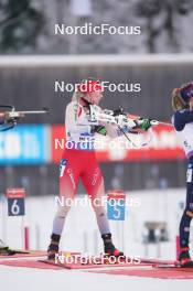 10.01.2024, Ruhpolding, Germany (GER): Amy Baserga (SUI) - IBU World Cup Biathlon, relay women, Ruhpolding (GER). www.nordicfocus.com. © Thibaut/NordicFocus. Every downloaded picture is fee-liable.