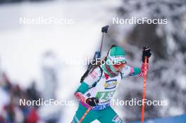 10.01.2024, Ruhpolding, Germany (GER): Lora Hristova (BUL) - IBU World Cup Biathlon, relay women, Ruhpolding (GER). www.nordicfocus.com. © Thibaut/NordicFocus. Every downloaded picture is fee-liable.