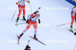10.01.2024, Ruhpolding, Germany (GER): Benita Peiffer (CAN) - IBU World Cup Biathlon, relay women, Ruhpolding (GER). www.nordicfocus.com. © Manzoni/NordicFocus. Every downloaded picture is fee-liable.