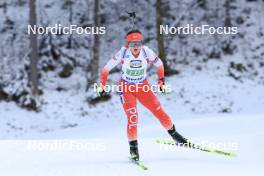 10.01.2024, Ruhpolding, Germany (GER): Anna Maka (POL) - IBU World Cup Biathlon, relay women, Ruhpolding (GER). www.nordicfocus.com. © Manzoni/NordicFocus. Every downloaded picture is fee-liable.