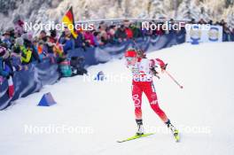 10.01.2024, Ruhpolding, Germany (GER): Natalia Sidorowicz (POL) - IBU World Cup Biathlon, relay women, Ruhpolding (GER). www.nordicfocus.com. © Thibaut/NordicFocus. Every downloaded picture is fee-liable.