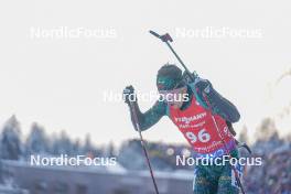 13.01.2024, Ruhpolding, Germany (GER): Jokubas Mackine (LTU) - IBU World Cup Biathlon, sprint men, Ruhpolding (GER). www.nordicfocus.com. © Thibaut/NordicFocus. Every downloaded picture is fee-liable.